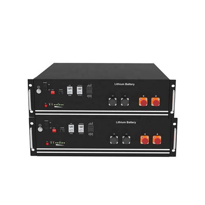 Lifepo4 Lithium Ion Battery 48V 100Ah 5000WH For Backup Power Solar Energy Storage Systems