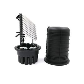 HDS-908 IP65 Waterproof Dome Vertical Type 288 Heat Seal Fiber Optical Splice Closure (FOSC)