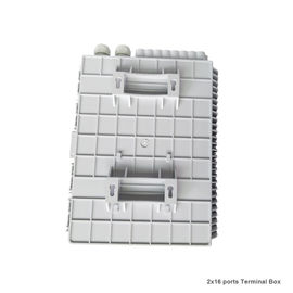 HDX-09A  Fiber Optic Termination Box 16 port optical fiber distribution box  FTTX Fiber Optic Box Splitter Box