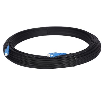 GJYXFCH-1B6-SM 50M Self Supported Tube LSZH Jacket Cable Optics Fibers G652D G657A1 G657A2 FTTH Drop Cable
