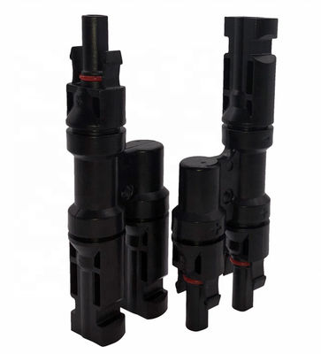 TUV certified waterproof solar pv connector solar connector T type 2 to 1