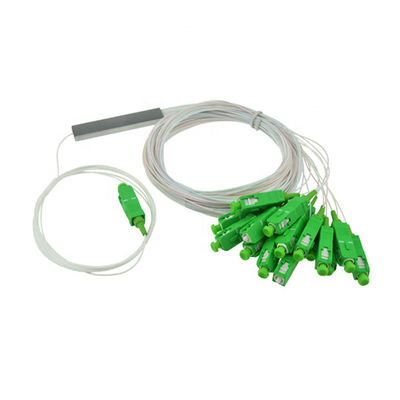 PSM 1X16-PLC SC/APC G.657A GPON EPON FTTH PLC splitter 0.9mm Steel Tube fiber optic splitter