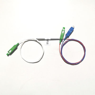 PSM 1X2-PLC SC/APC G.657A GPON EPON FTTH PLC splitter 900um steel tube PLC fiber optic splitter