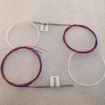 PSM 1X2-PLC  G.657A GPON EPON FTTH PLC splitter without connector 900um steel tube PLC fiber optic splitter