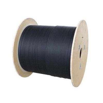 GJYXFCH-1B6-SM 1000M 1 core 2mm*5mm FRP Steel wire Indoor Outdoor FTTH Optical Fiber Drop Cable with Messenger