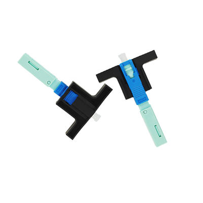 FTTH fiber optical  quick adapter equipment indoor flat cable fast connector for fiber drop cable connection