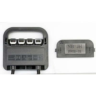 200W UL94 V0 Flame Class Waterproof PV Solar PV Junction Box