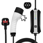 TUV EV Charging Point Portable Electric Vehicle Charger With 3 Pin CEE Plug
