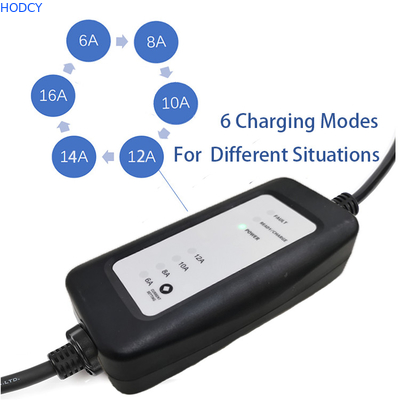 Level 2 Electric Vehicle (EV) Charger 16Amp EVSE Smart Portable Electric Car Charger
