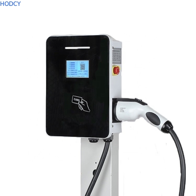 32A 7.68KW EV Charger Level 2 Station, NEMA14-50 20ft Wall Electric Vehicle Charging Station