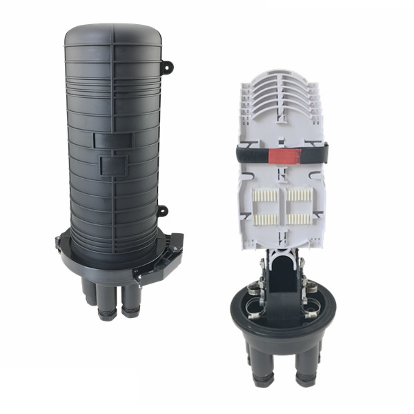 HDS-906 144 IP65 Waterproof Dome Vertical Type Fiber Optical Splice Closure (FOSC)