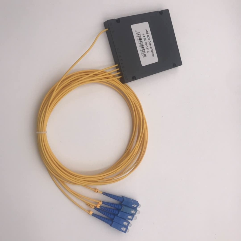 ABS 1X4-PLC SC/UPC  ABS Box Type PLC Fiber Optic Splitter