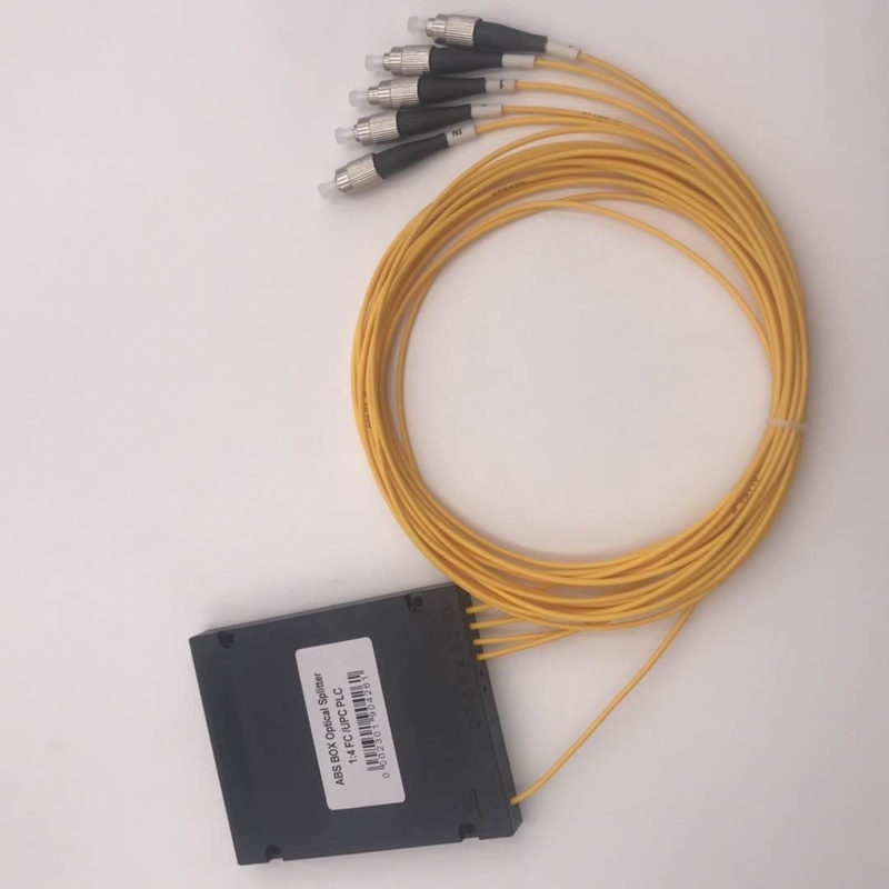 ABS 1X4-PLC FC/UPC ABS Box Type PLC Optical Fiber Optical Fiber Splitter